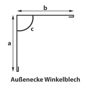 Alternative view of External Corner 90° Outside Corner