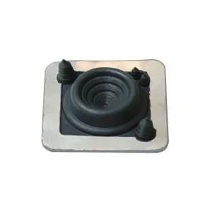 Alternative view of DEKTITE Solar Black EPDM Pipe Flashing for Metal Roofs External Pipe Dimensions