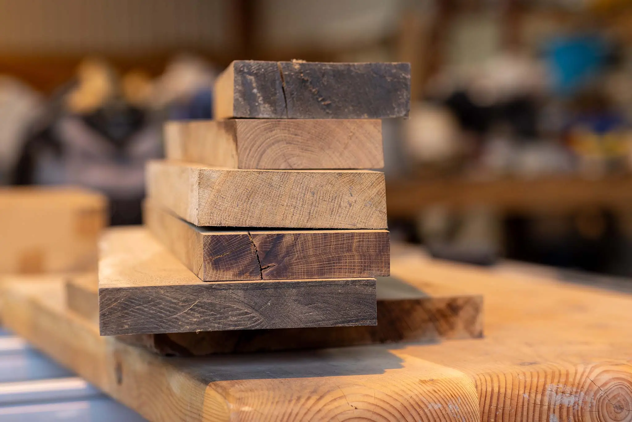 Timber bare wood