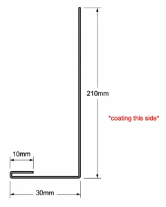 Standard Fascia Flashing