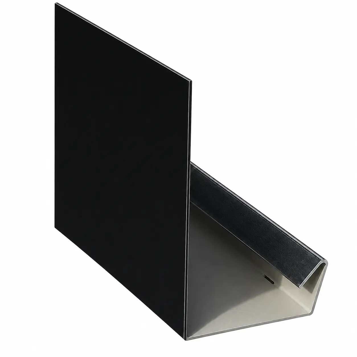 FL14 J - Channel Long 3m Black FL14 J - Channel Long 3m Black - Image 1