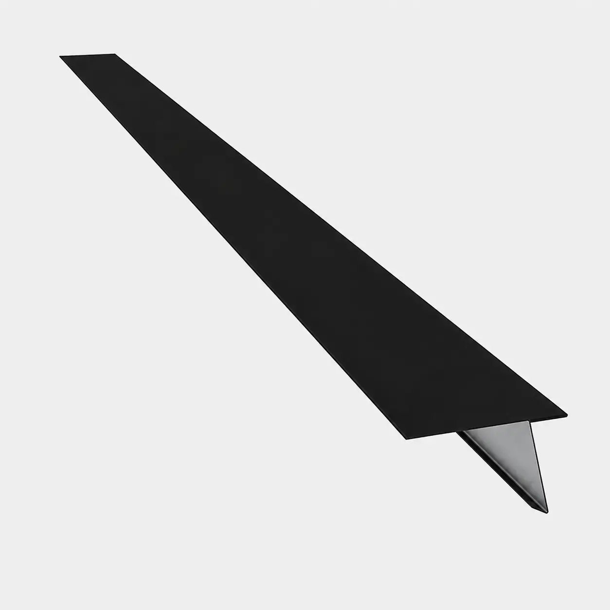 FL9 Eaves Standard 2m Black FL9 Eaves Standard 2m Black - Image 1