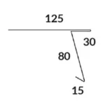 FL9 Eaves Standard 2m RAL 7016 Grey - Image 3