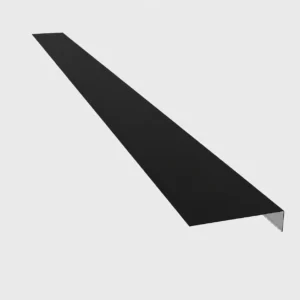 Standard Fascia Flashing 2m Black