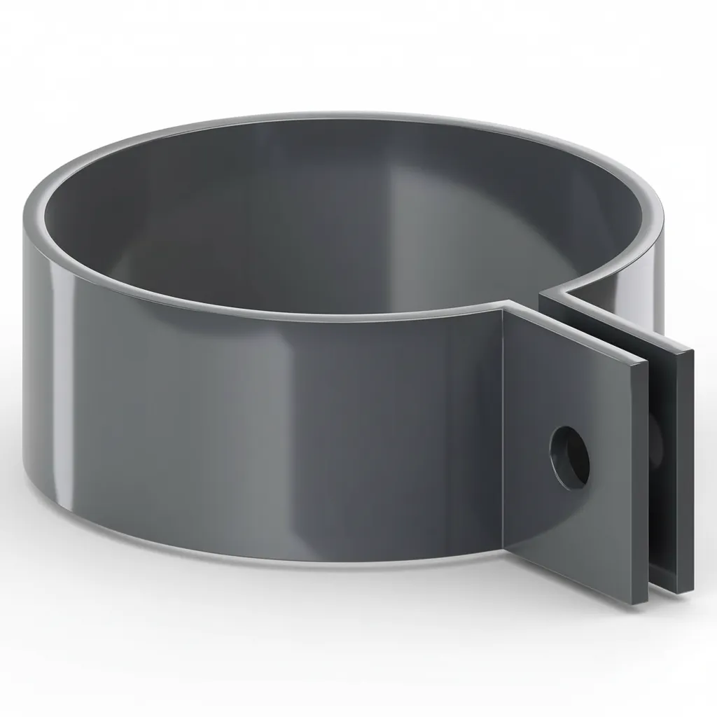 PVC Downpipe Bracket – Ø90, RAL