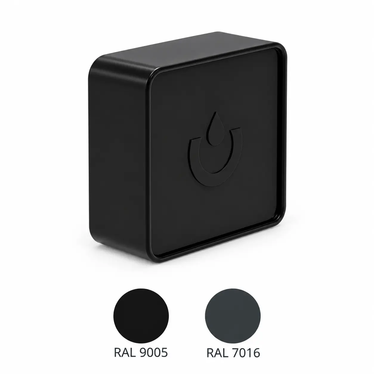 PVC Square Stop Cap With Seal – RAL