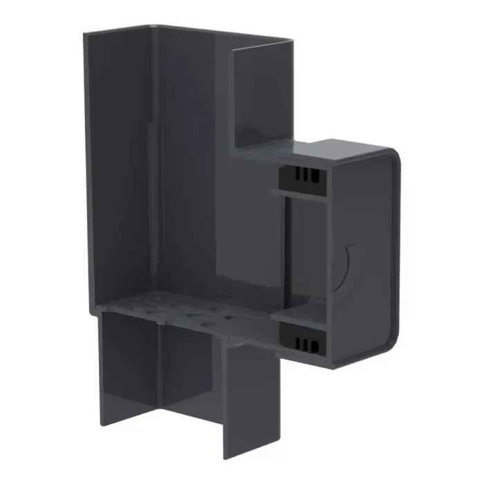 PVC Square Vertical Inspection Access - Ø80, RAL - Image 2