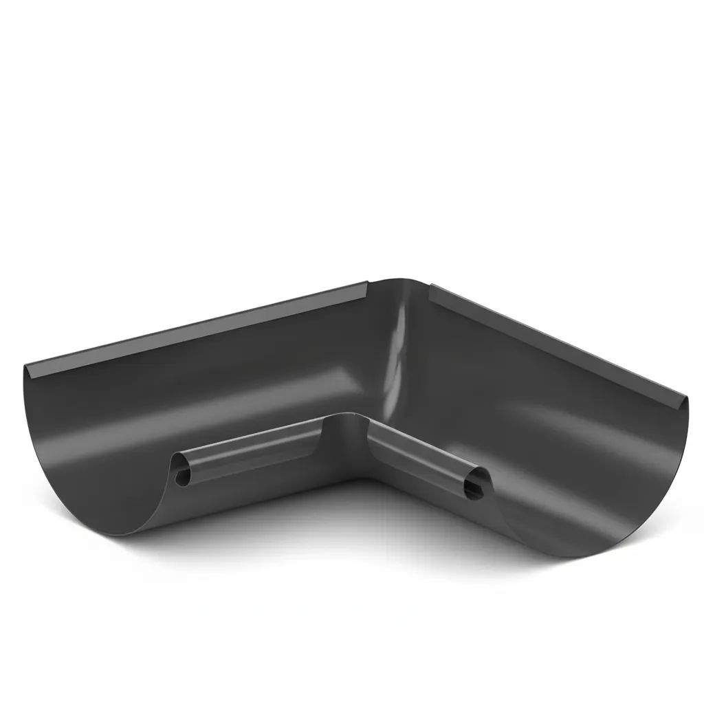 Steel 90° Internal Corner - Ø130, RAL Steel 90° Internal Corner - Ø130, RAL - Image 1