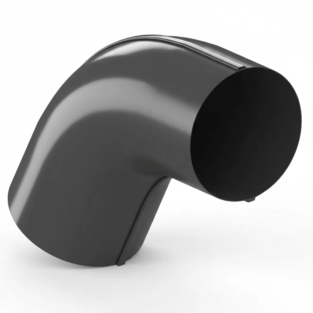 Steel Elbow - Ø90, RAL Steel Elbow - Ø90, RAL - Image 1