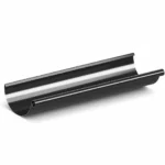 Steel Gutter - Ø150, RAL, 3m
