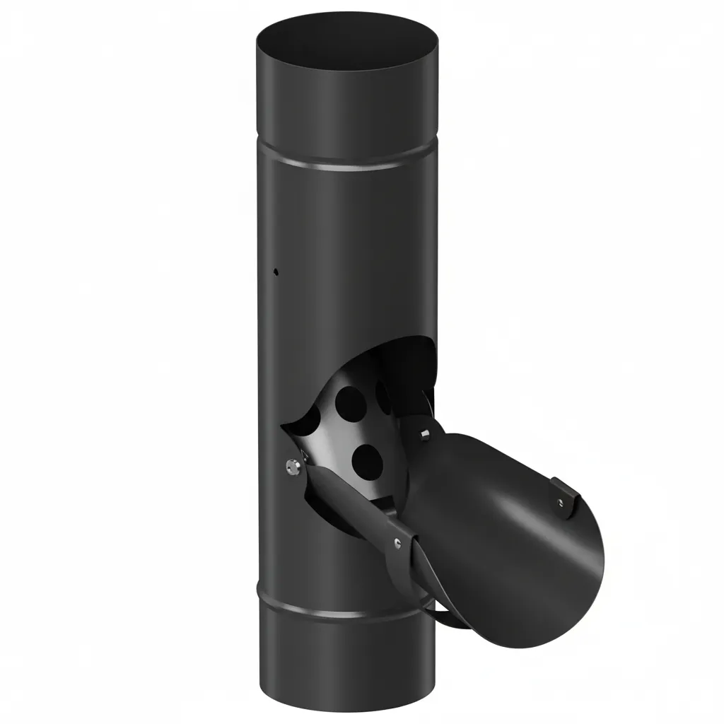 Steel Rainwater Catcher - Ø100, RAL Steel Rainwater Catcher - Ø100, RAL - Image 1