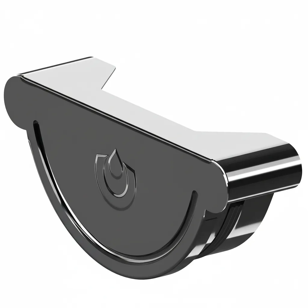 Steel Stop End Cap - Ø130, RAL Steel Stop End Cap - Ø130, RAL - Image 1